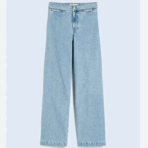 Madewell The Emmett Welt Pocket High Waist Wide Leg Jeans